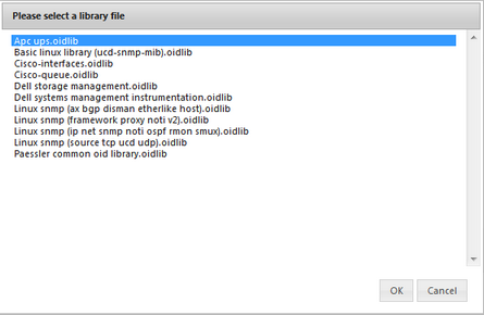 List of SNMP Default Library Files List of SNMP Default Library Files