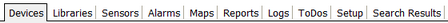 Enterprise Console Menu Tabs Bar Enterprise Console Menu Tabs Bar